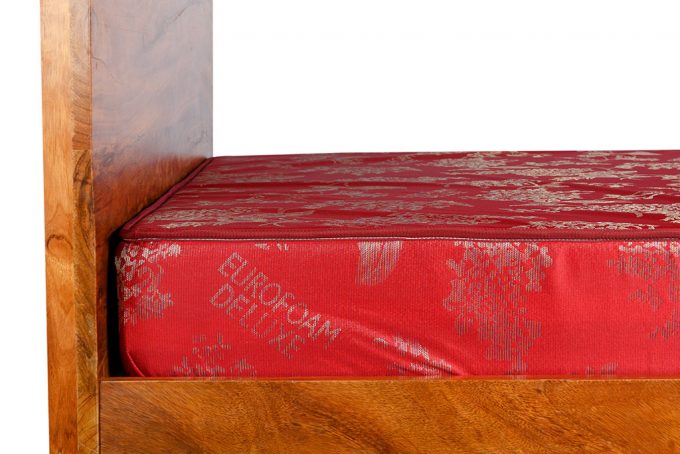 Deluxe Mattress - Maroon Flowers