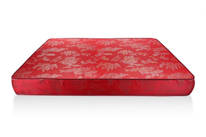 Deluxe Mattress - Maroon Flowers