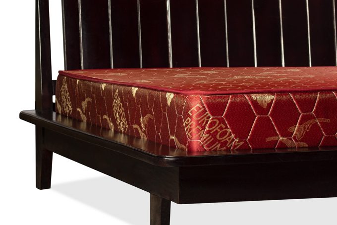 High Density Quilted Mattress - Chocolate Flower