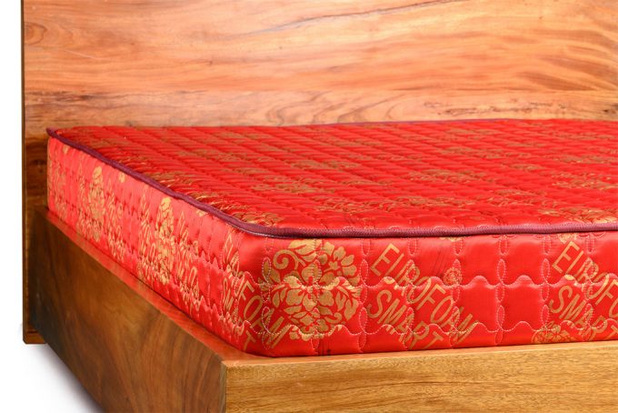 Smart Quilted Mattress - Tomato Red
