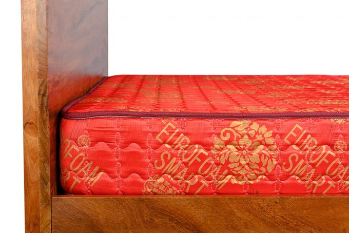 Smart Quilted Mattress - Tomato Red